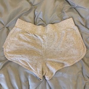 Victoria’s Secret Rhinestone Pajama Booty Shorts